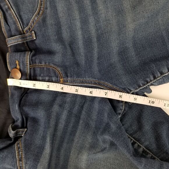 Maternity skinny jeans dark wash size 10 or 12 - Picture 5 of 8